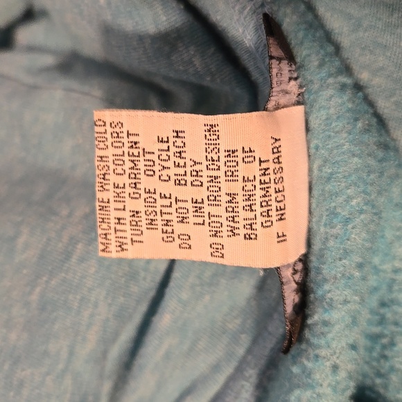 Self Esteem Blue Floral Graphic Hoodie - Picture 6 of 8